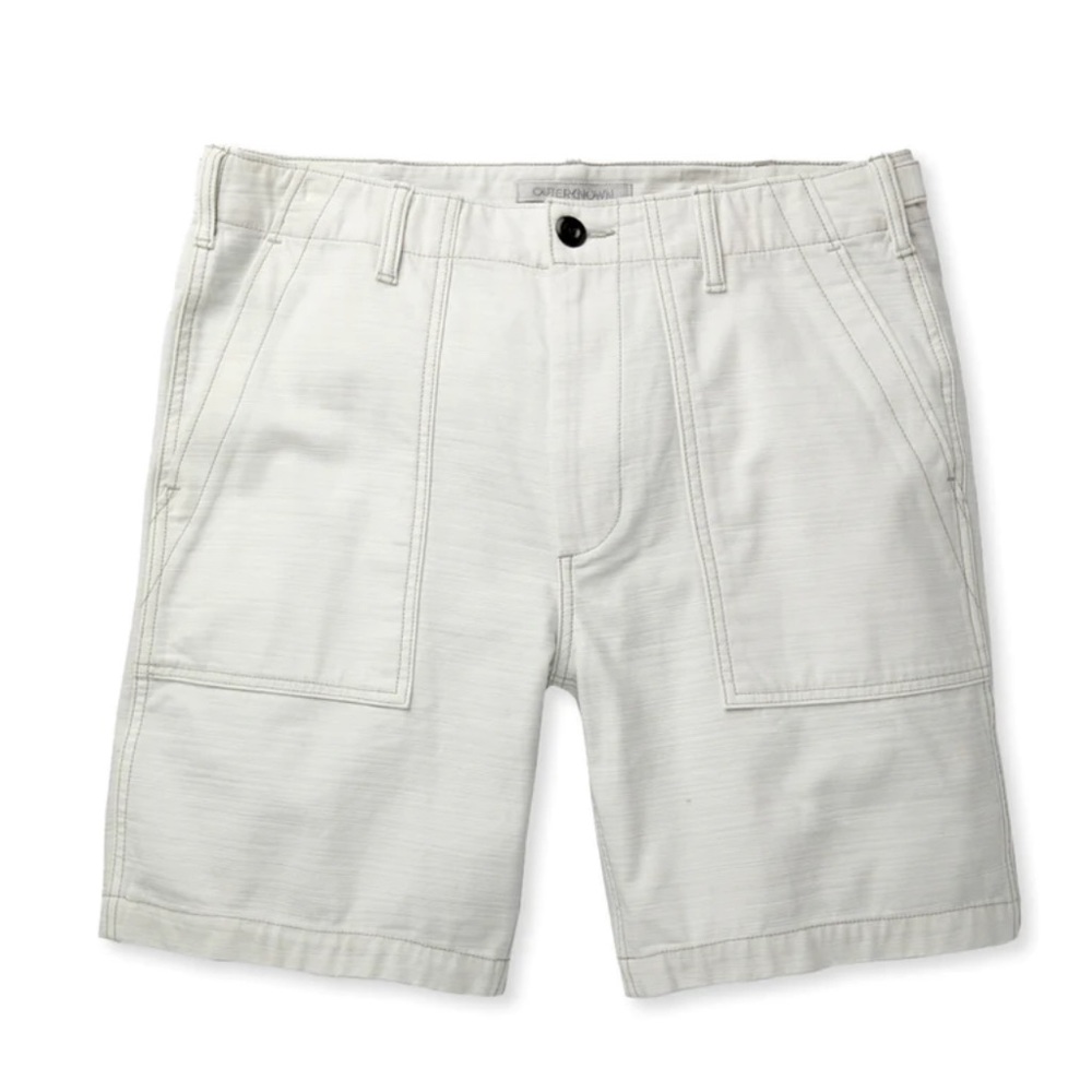 Outerknown Men’s Voyager Utility Shorts size 38, Color-mirage